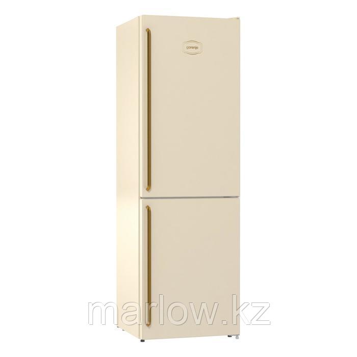 Холодильник Gorenje NRK6192CLI, двухкамерный, класс А++, 320 л, бежевый - фото 1 - id-p111437326
