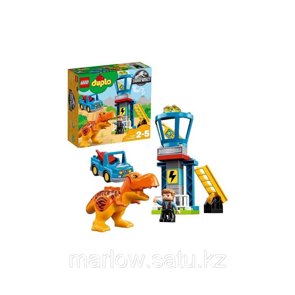 Lego Duplo 10880 Конструктор Лего Дупло Jurassic World Башня Ти-Рекса - фото 1 - id-p111470800