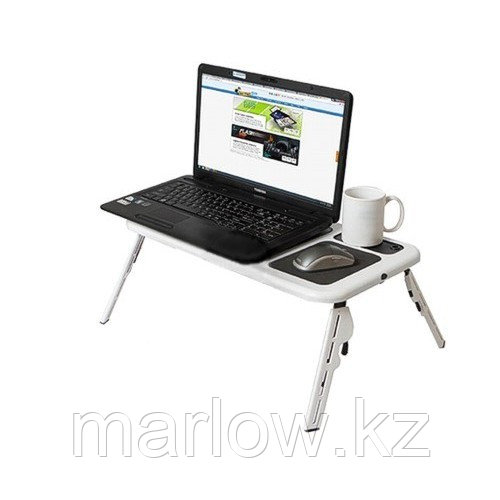 Подставка-столик с охлаждением для ноутбука E-Table - фото 1 - id-p111458916