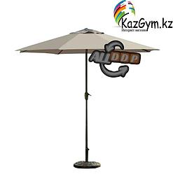 Зонт летний ART-Wave с подставкой (d=2.7м), бежевый