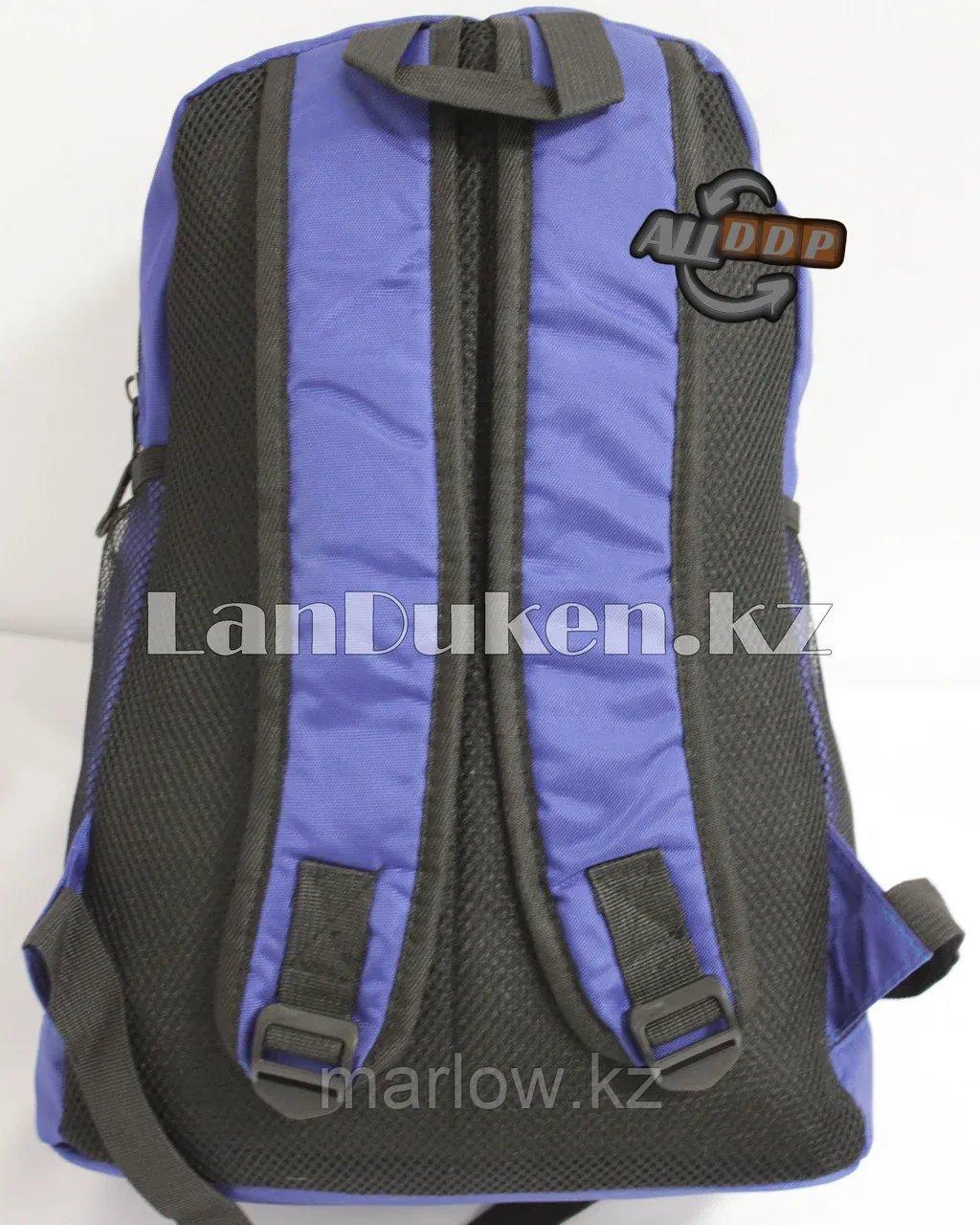 Универсальный школьный рюкзак Baileda Bag с 2 отделениями синий - фото 2 - id-p111453975