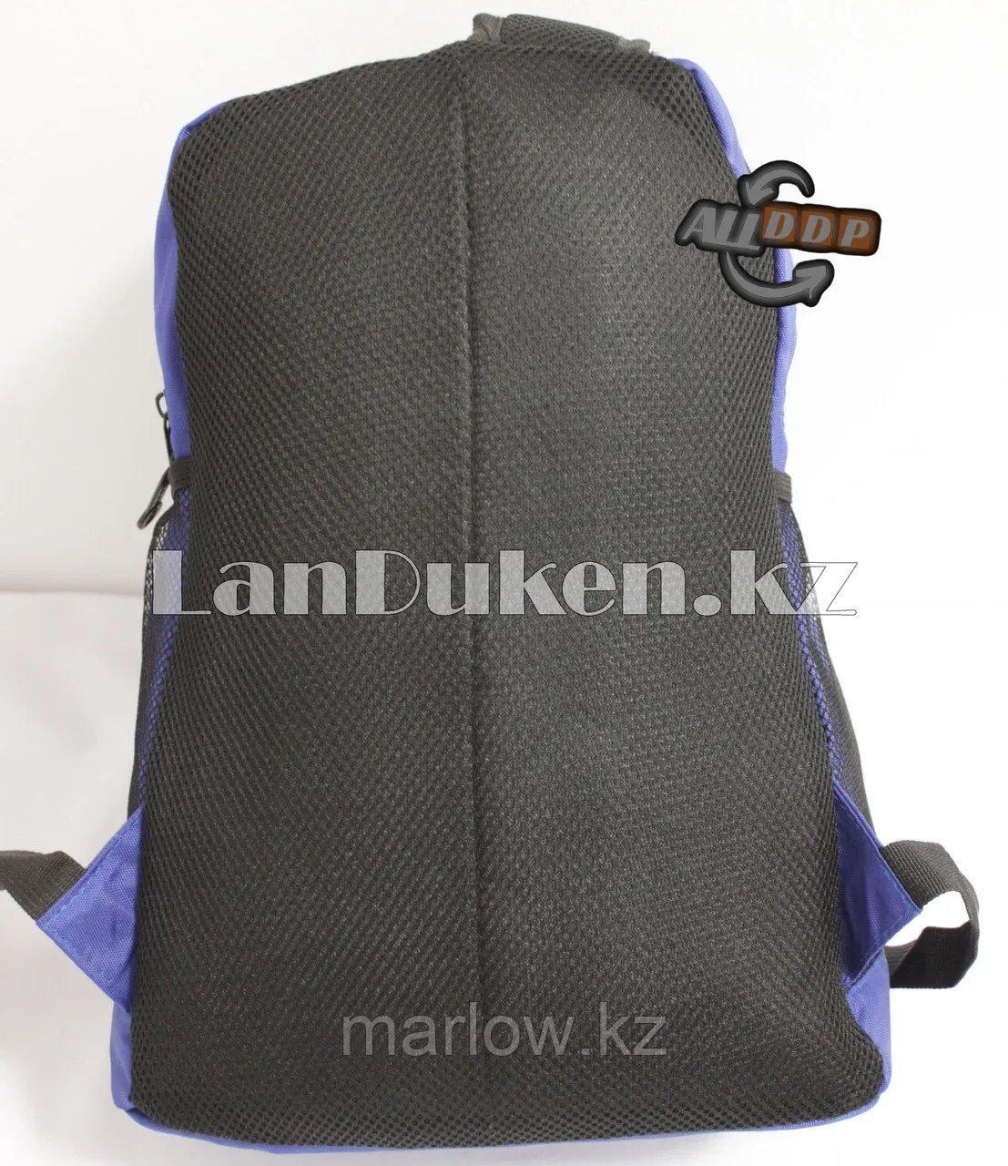 Универсальный школьный рюкзак Baileda Bag с 2 отделениями синий - фото 3 - id-p111453975