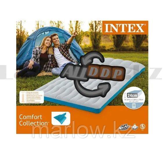 Надувной матрас туристический Intex 67999 (127х193х24 см) - фото 6 - id-p111452991