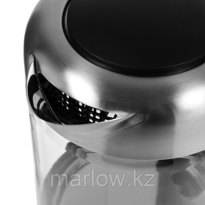 Чайник электрический Philips HD9340/90, стекло, 1.5 л, 2200 Вт, черный - фото 2 - id-p111435391
