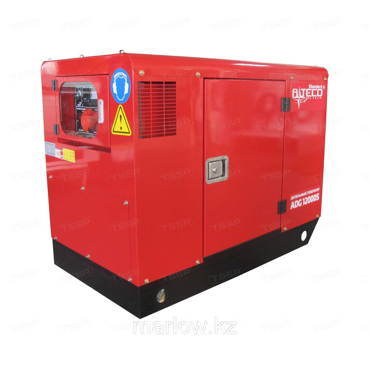 Дизельный генератор ALTECO ADG 12000 S + ATS / 10кВт / 220/380В - фото 1 - id-p111466890