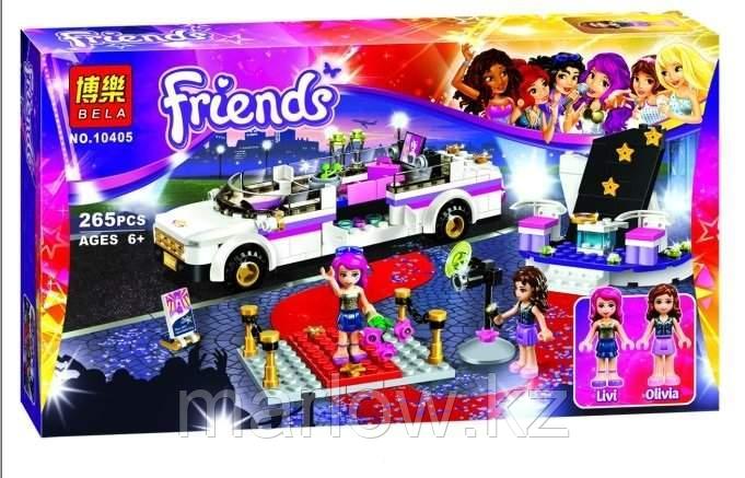 Lego Friends 41107 Лего Подружки Поп звезда: лимузин - фото 6 - id-p111470857