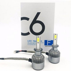 Комплект автомобильных LED ламп C6 H3