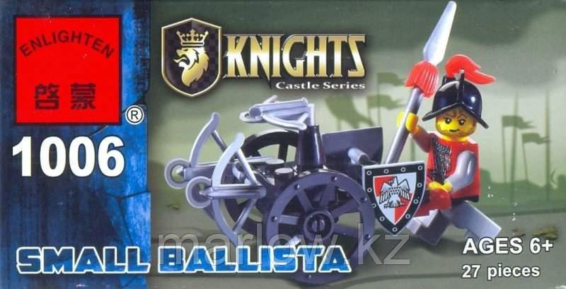 Конструктор BRICK ENLIGHTEN "Knights / Рыцари" Арт.1006 "SMALL BALLISTA / Малая Баллиста" - фото 1 - id-p111469871