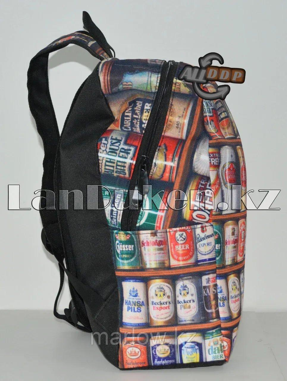 Рюкзак ранец пивные банки - фото 3 - id-p111454002