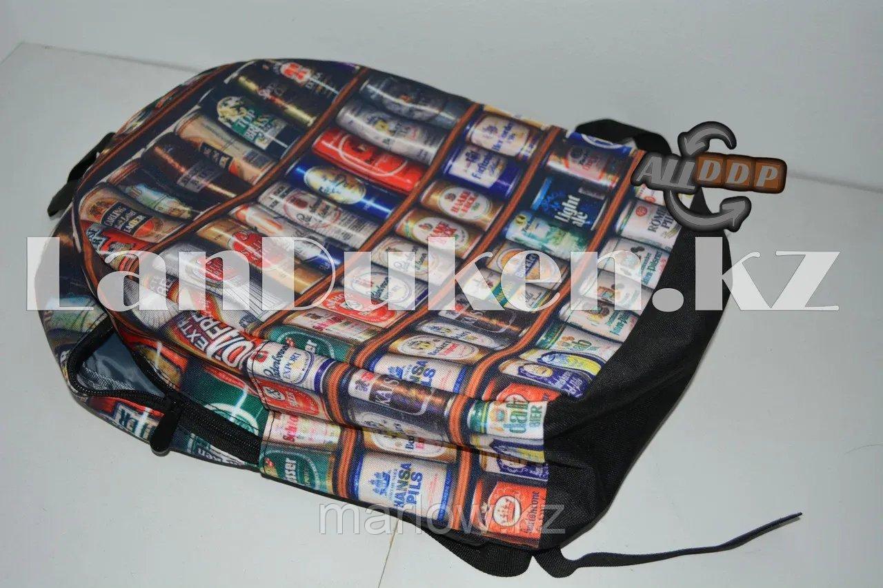 Рюкзак ранец пивные банки - фото 10 - id-p111454002