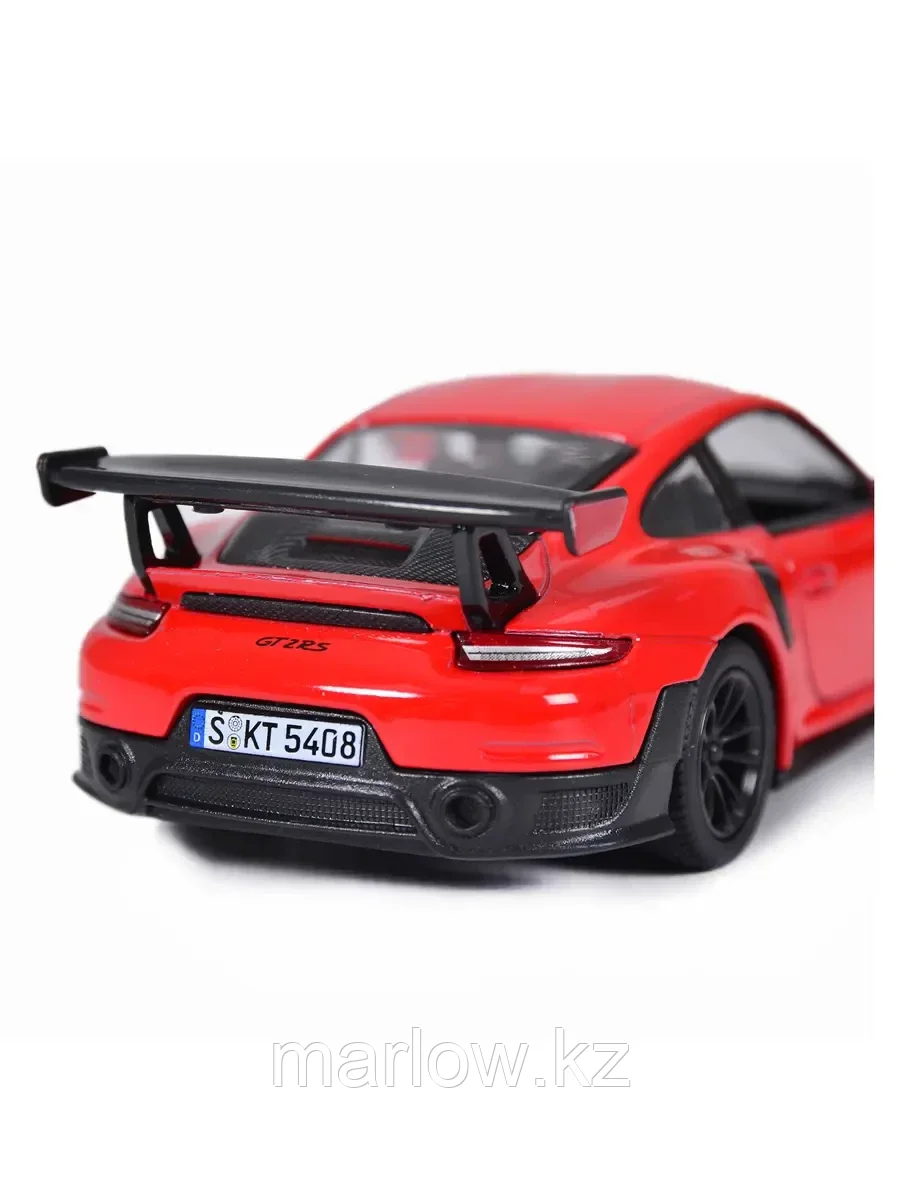 Модель машины "PORCHE 911 GT2 RS" 1:36 KT5408 KINSMART - фото 4 - id-p111443145