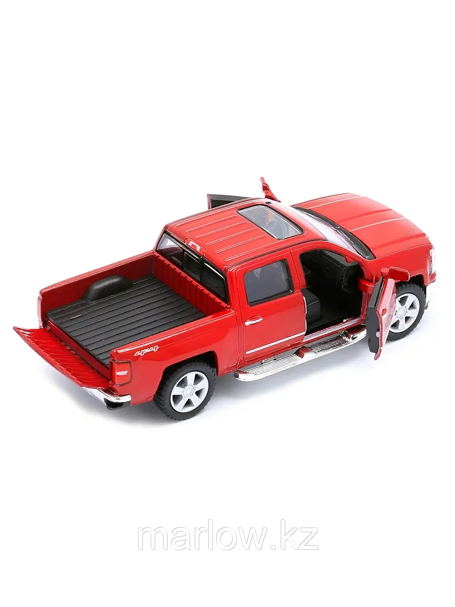 Модель машины "Chevrolet Silverado" 1:46 KT5381 KINSMART - фото 2 - id-p111443146