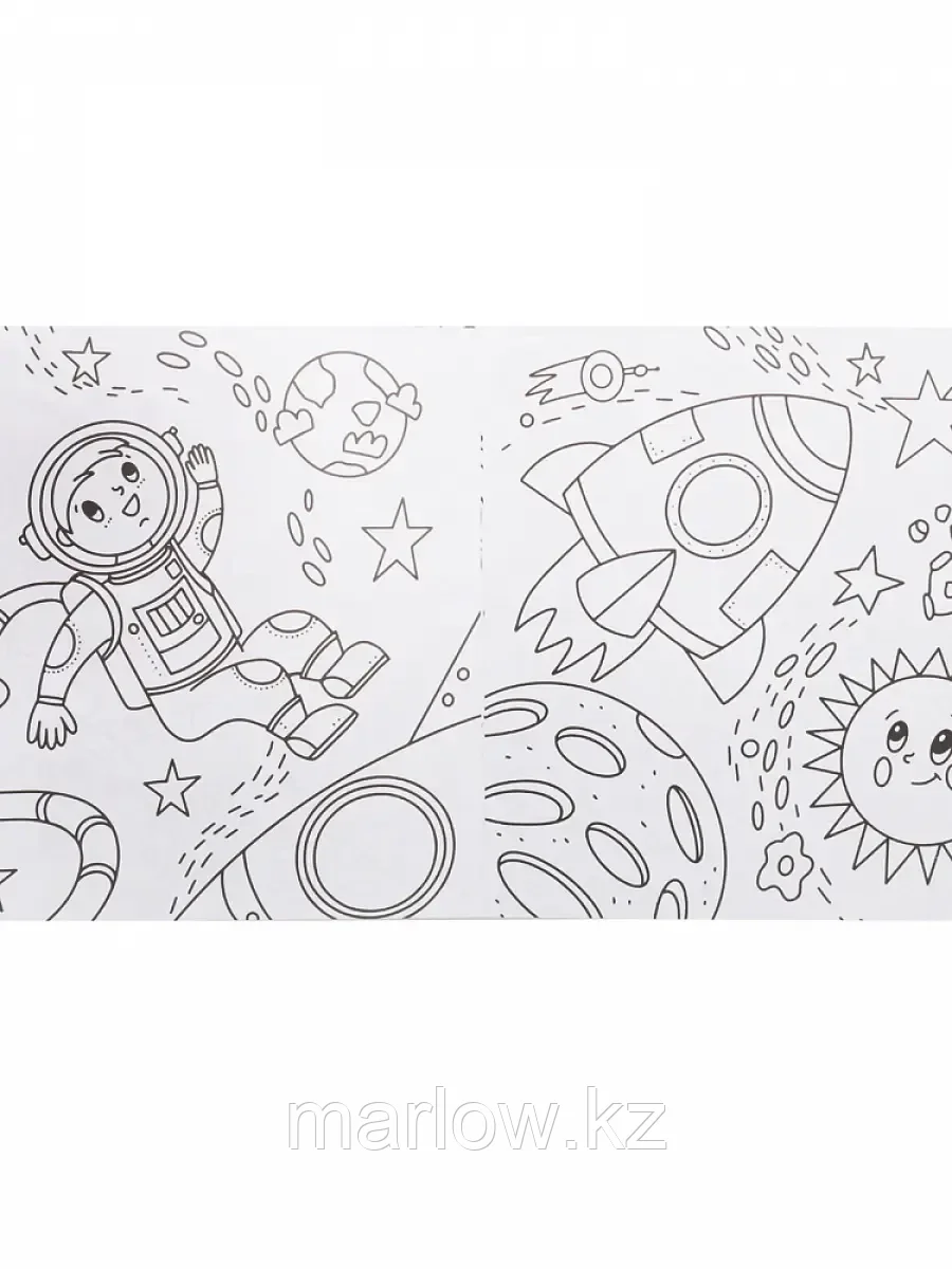 Раскраска для детей 51277 Весёлый космос - фото 3 - id-p111440171