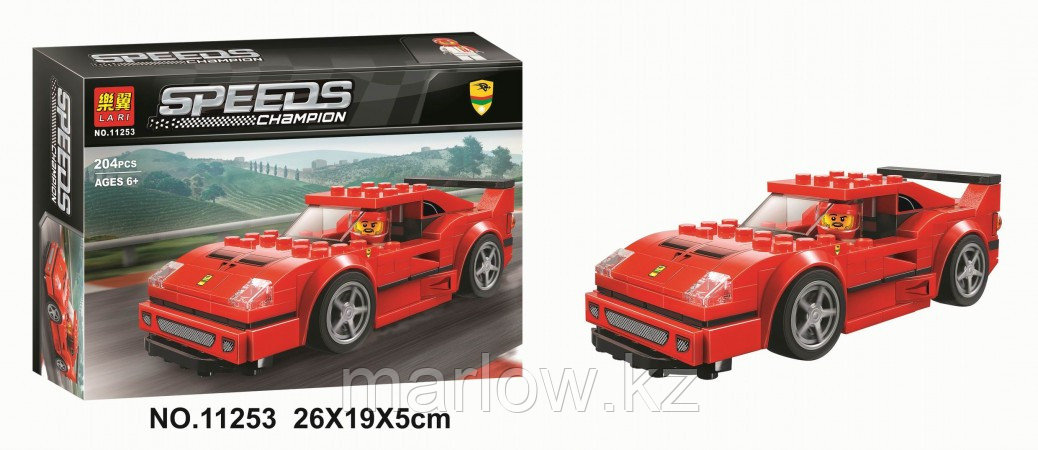 Конструктор Ferrari f40 Competizione LARI 11253 аналог LEGO 75890 - фото 1 - id-p111469892
