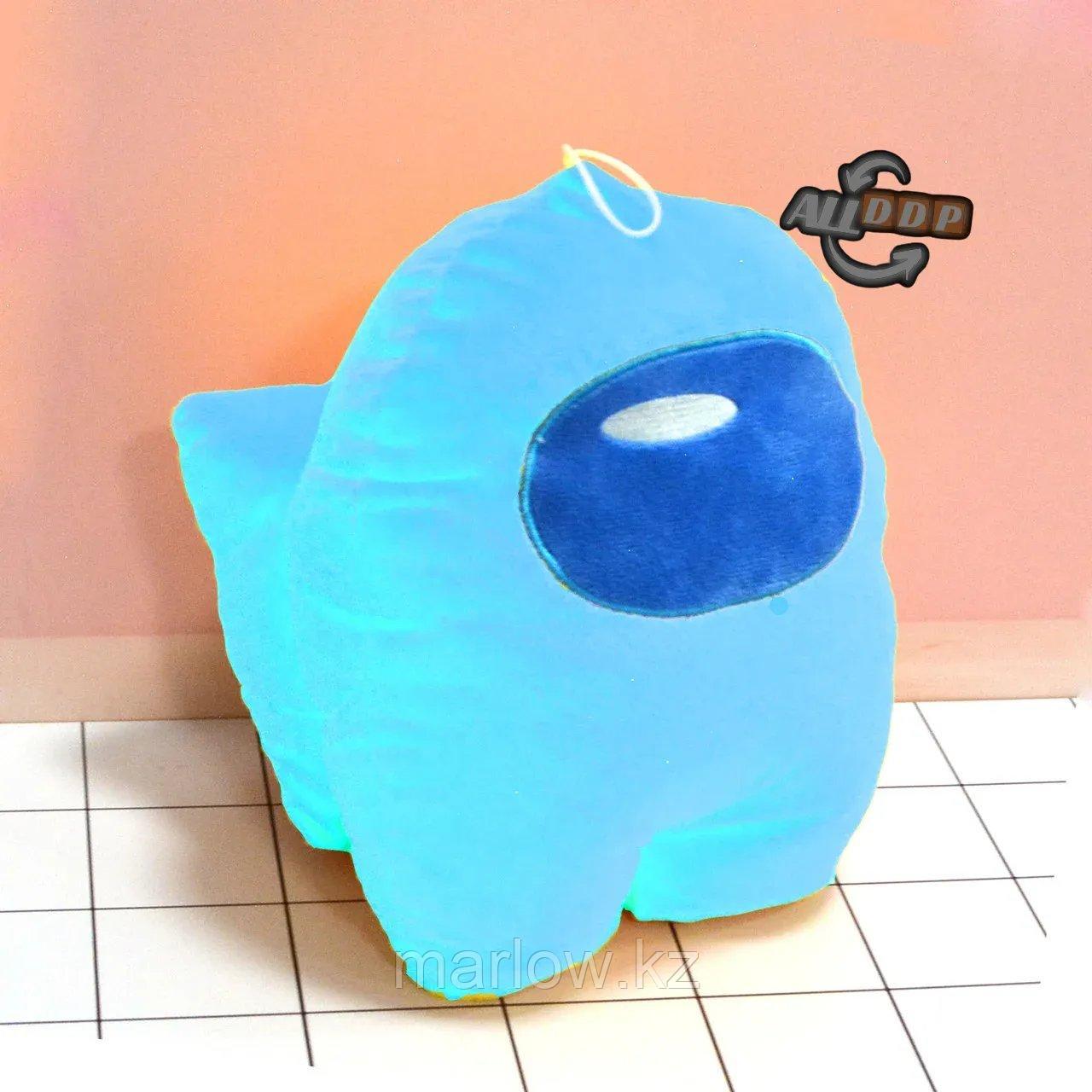 Мягкая игрушка "Among Us " 24 см голубая - фото 8 - id-p111453048