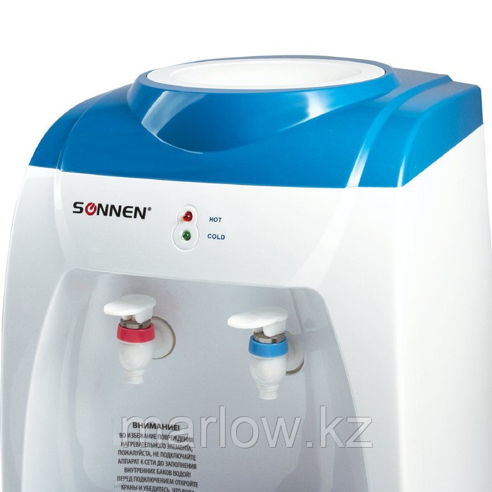 Кулер для воды SONNEN TS-03, нагрев и охлаждение, 550/70 Вт, бело-синий - фото 4 - id-p111436447
