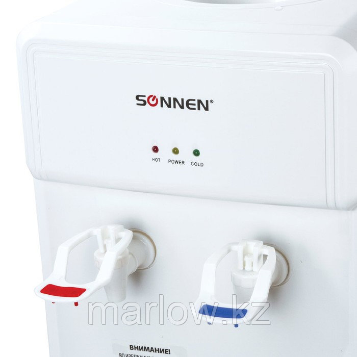 Кулер для воды SONNEN FS-03, нагрев и охлаждение, 550/80 Вт, белый - фото 8 - id-p111436448