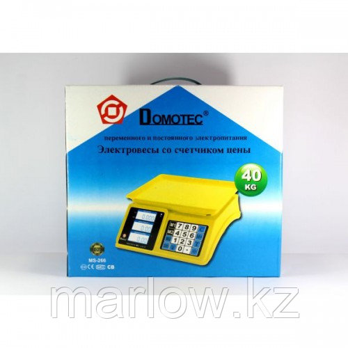 Весы торговые Domotec MS-266 40кг - фото 1 - id-p111459006