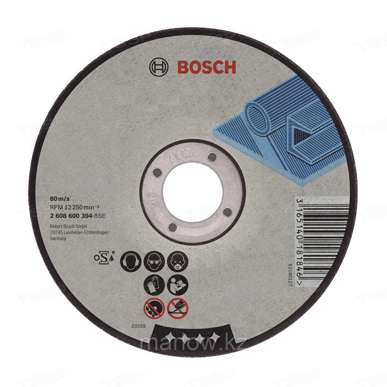 Диск отрезной по нержавеющей стали Bosch 125x1 2608600549 - фото 1 - id-p111468932
