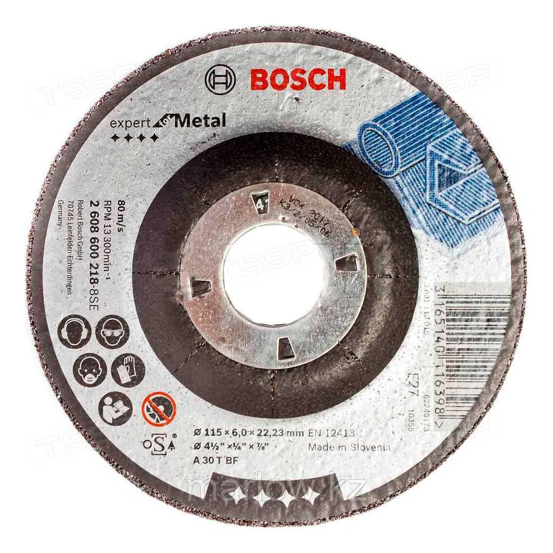 Диск обдирочный по металлу Bosch 115*22,2мм 2608600218 - фото 1 - id-p111468934