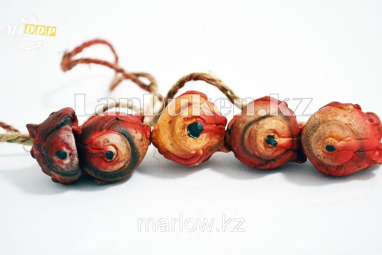 Кровавые глазные яблоки на веревке - украшение на Хэллоуин (Halloween) - фото 8 - id-p111460006