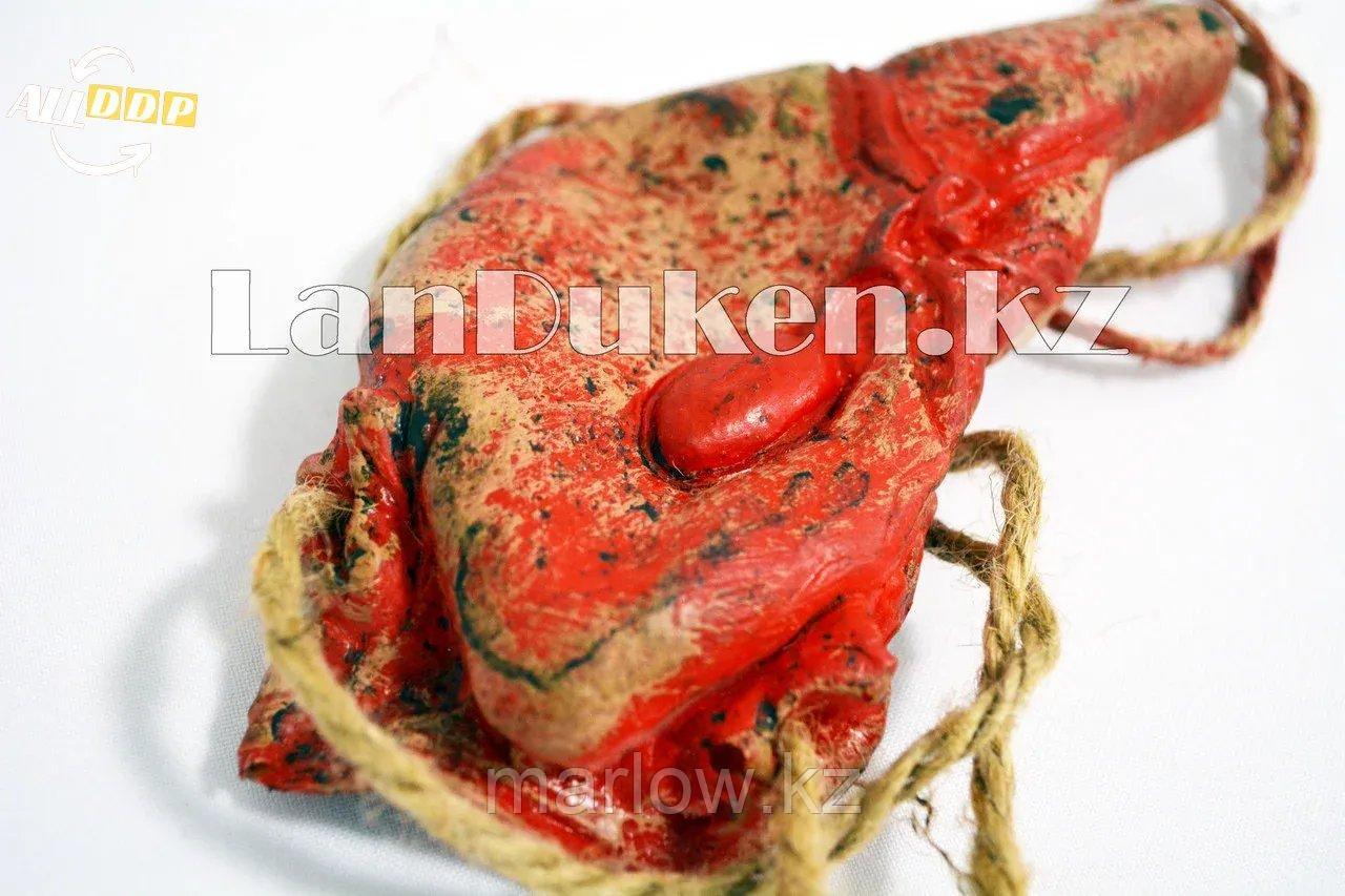 Кровавая печень на веревке - украшение на Хэллоуин (Halloween) - фото 7 - id-p111460007