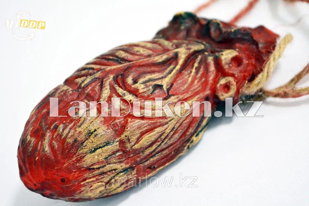 Кровавое сердце на веревке - украшение на Хэллоуин (Halloween) - фото 4 - id-p111460008