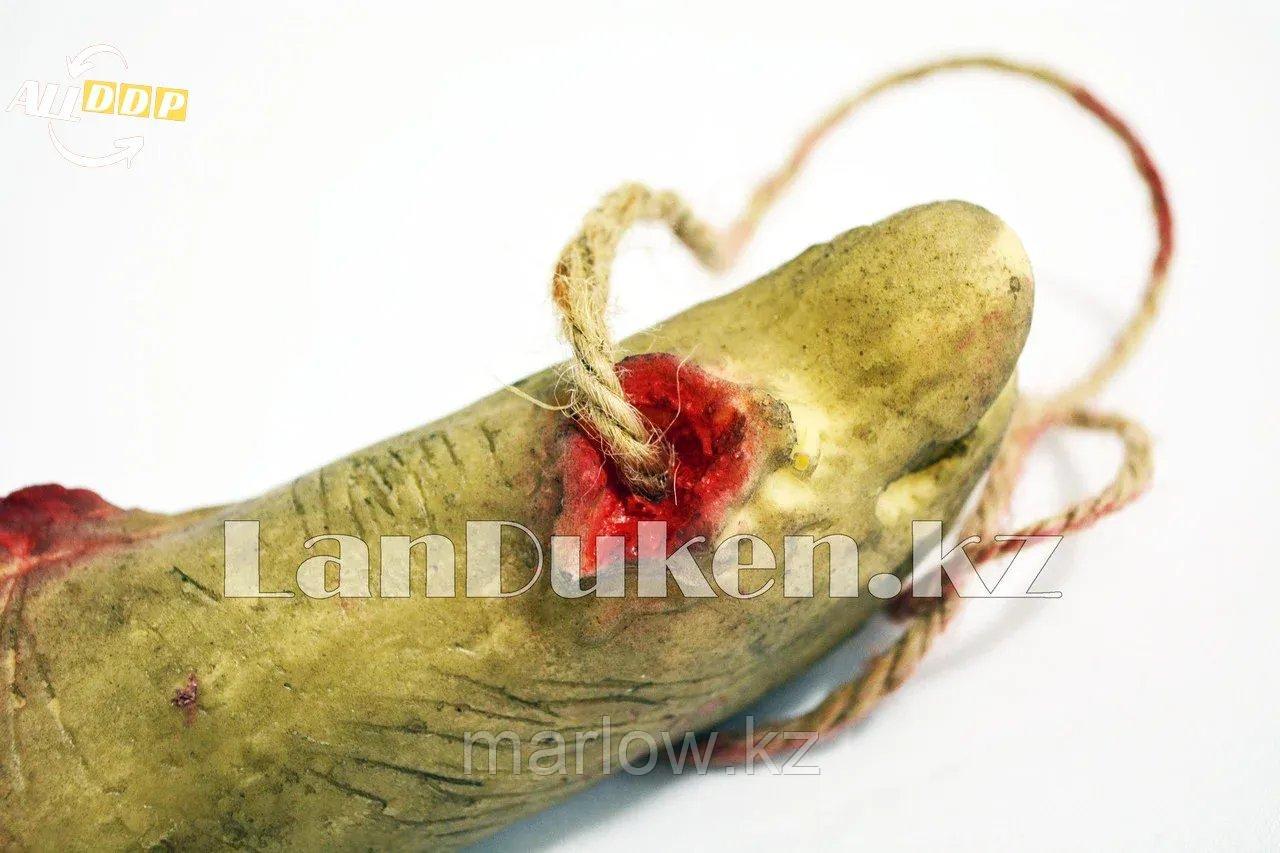Кровавая нога на верёвке на Хэллоуин (Halloween) - фото 3 - id-p111460009