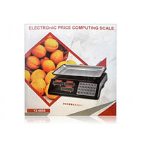 Весы электронные торговые BITEK YZ-983S до 55 кг с металлическими кнопками и аккумулятором 4В