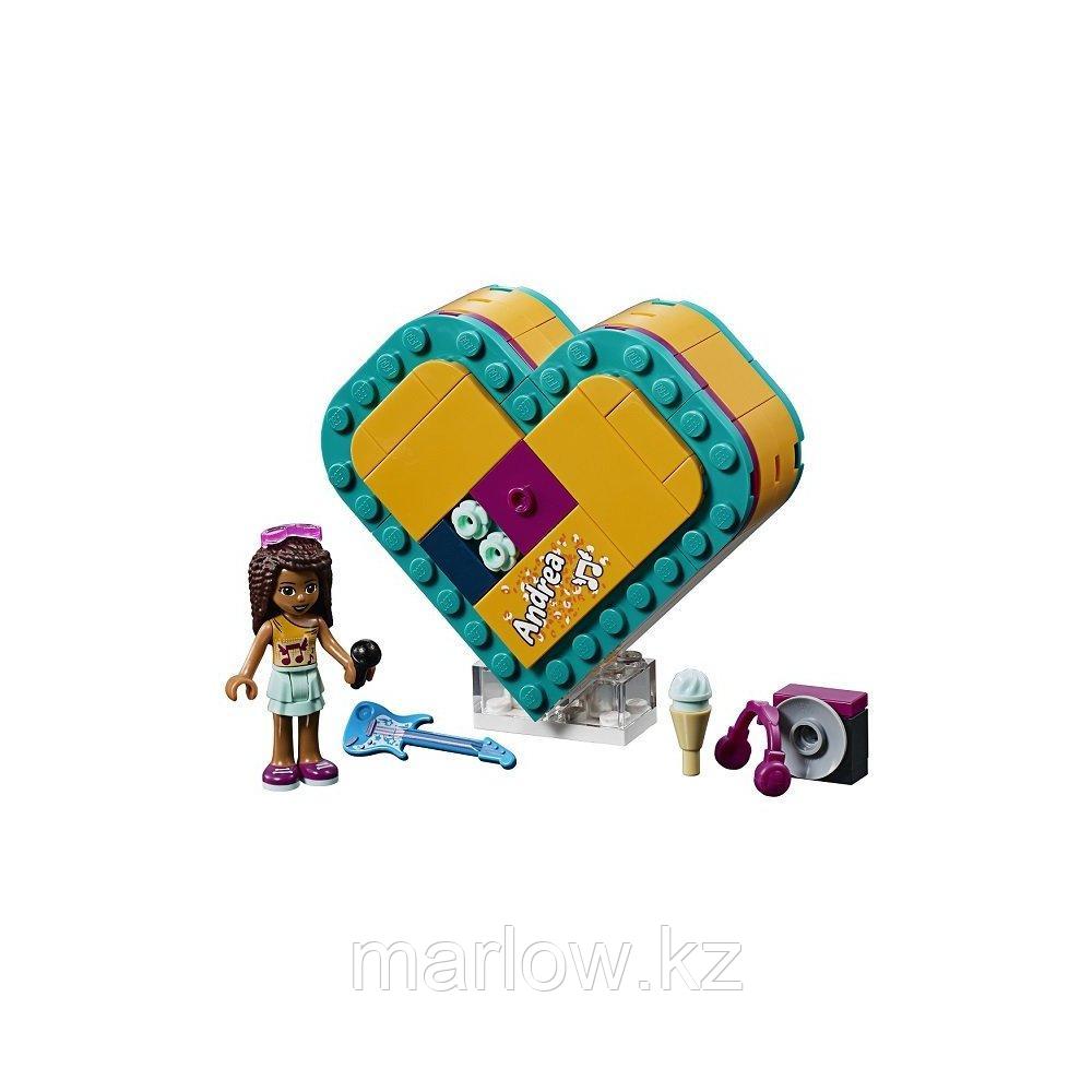 Lego Friends 41354 Конструктор Лего Подружки Шкатулка-сердечко Андреа - фото 2 - id-p111470910