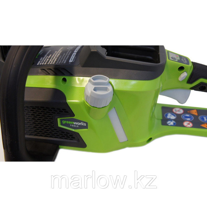 Пила цепная GreenWorks GD40CS40, 40В, 15", 3/8", 56 зв., БЕЗ АКК. И ЗУ - фото 3 - id-p111464983