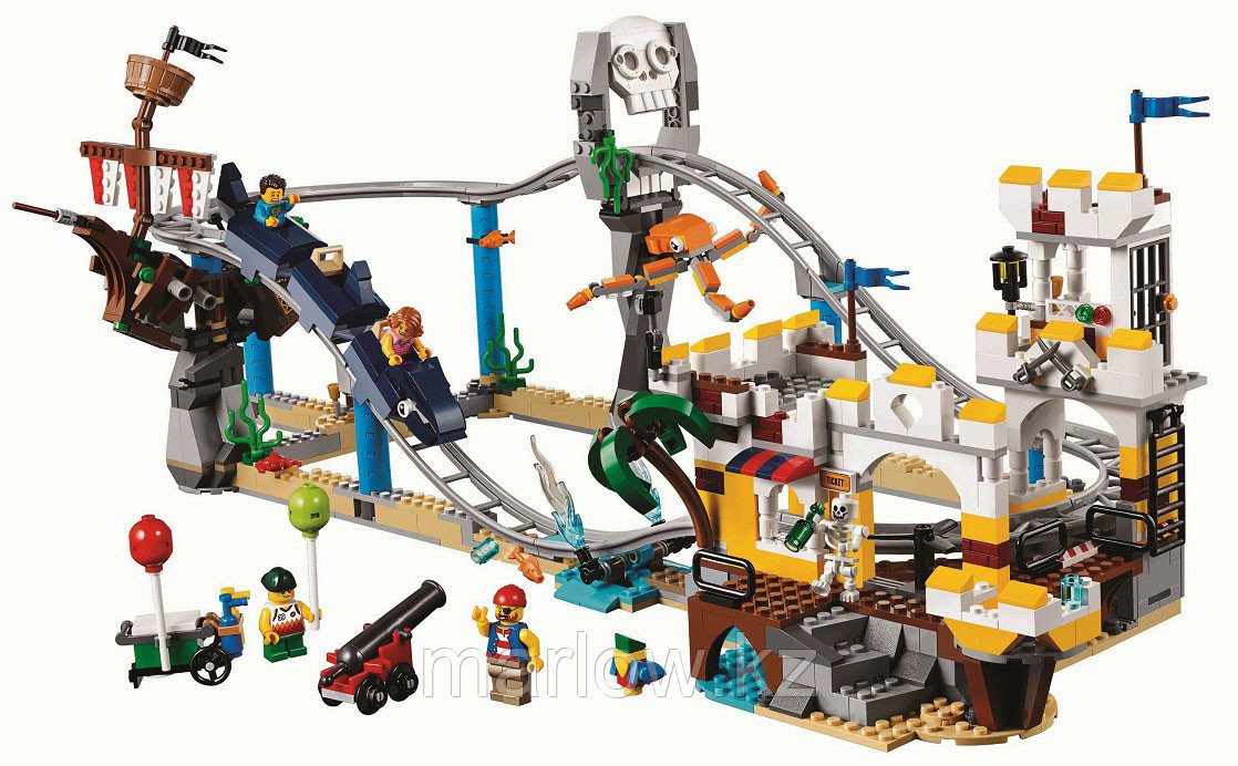 Конструктор Аттракцион Пиратские горки BELA 11055 аналог LEGO 31084 - фото 2 - id-p111469962