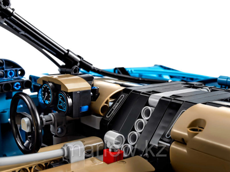 Конструктор Bugatti Chiron голубой DECOOL 3388C аналог LEGO 42083 - фото 5 - id-p111470938