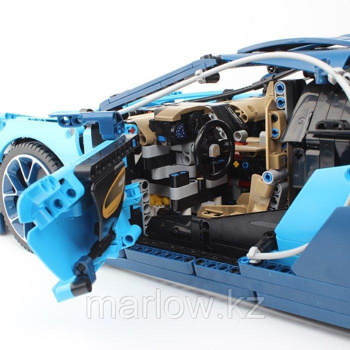 Конструктор Bugatti Chiron голубой DECOOL 3388C аналог LEGO 42083 - фото 6 - id-p111470938