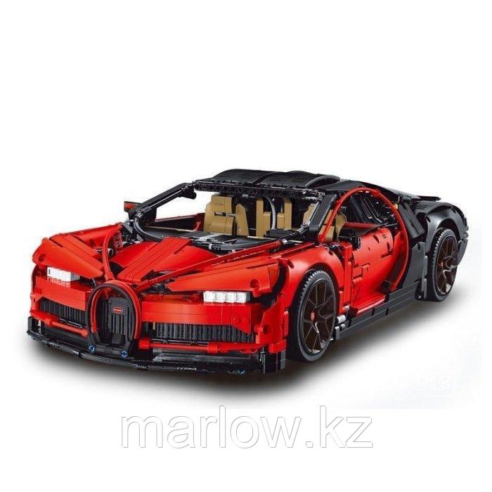 Конструктор Bugatti Chiron красный DECOOL 3388A аналог LEGO 42083 - фото 2 - id-p111470939