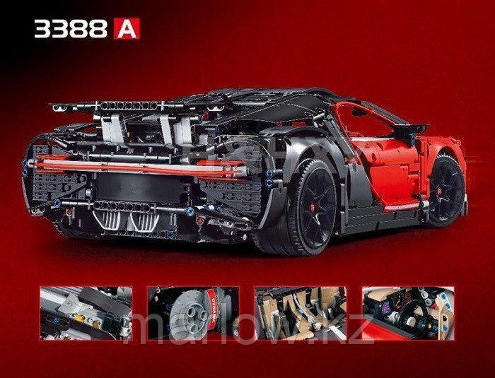 Конструктор Bugatti Chiron красный DECOOL 3388A аналог LEGO 42083 - фото 6 - id-p111470939