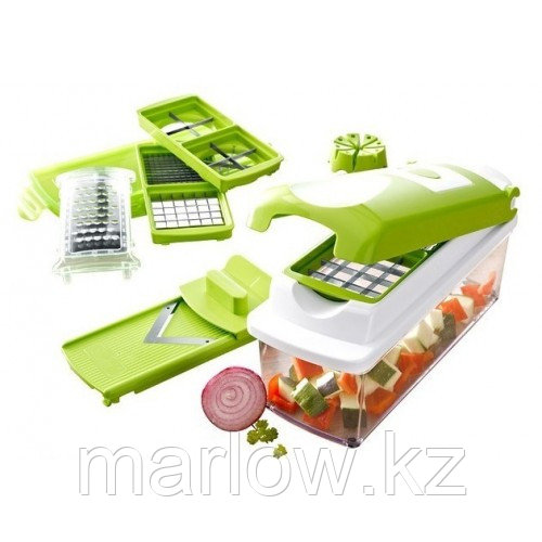 Овощерезка 12 в 1 Nicer Dicer Plus - фото 1 - id-p111457099