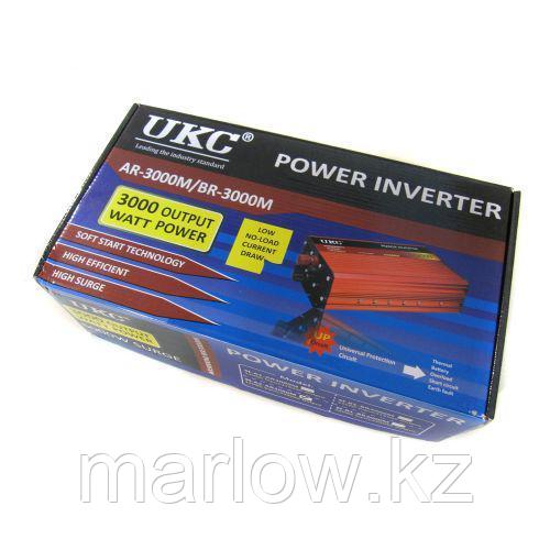 Инвертор преобразователь UKC 12V-220V AR 3000W - фото 5 - id-p111456118