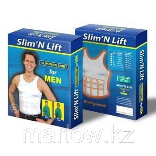 Корректирующая утягивающая майка для мужчин Slim n Lift for Men - фото 1 - id-p111457116