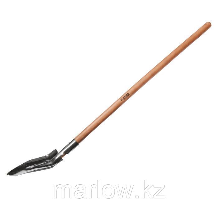 Лопата универсальная, с рёбрами жёсткости, деревянный черенок высшего сорта, Greengo - фото 2 - id-p111465076