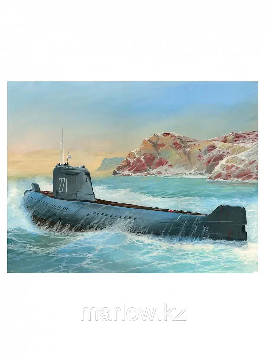 Сборная модель Подводная лодка К-19 33 дет.9025 Звезда - фото 2 - id-p111444282