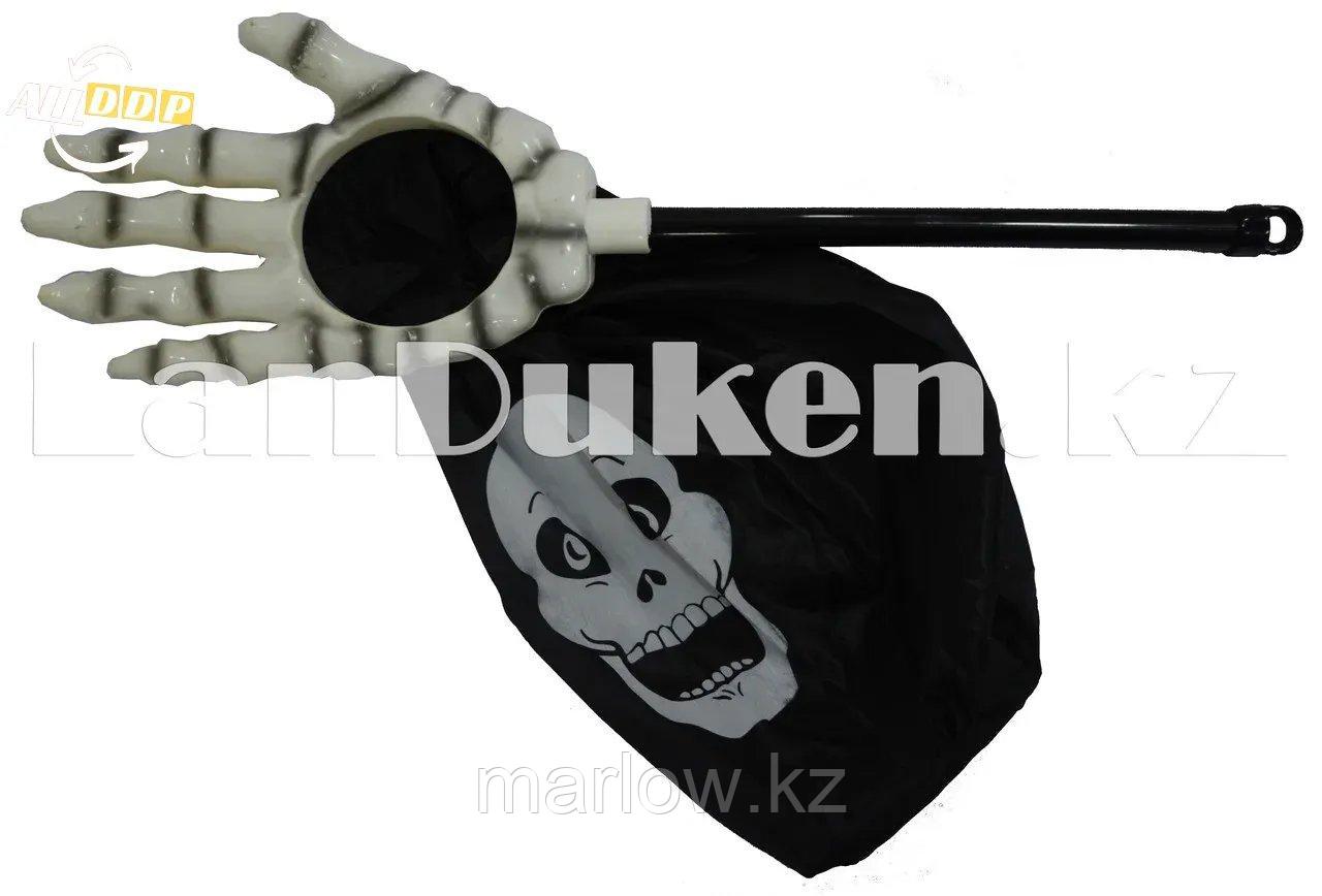 Конфетница "Рука скелета" с мешком для Хэллоуина - фото 1 - id-p111460117
