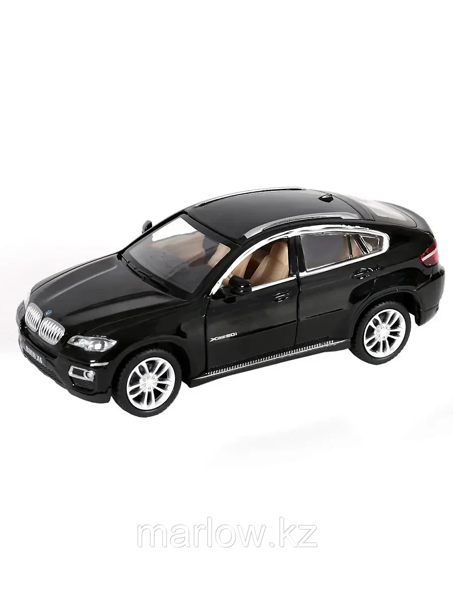 Модель машины BMW X6 1:32 (13,5см) свет,звук, инерция 68511 - фото 1 - id-p111445286