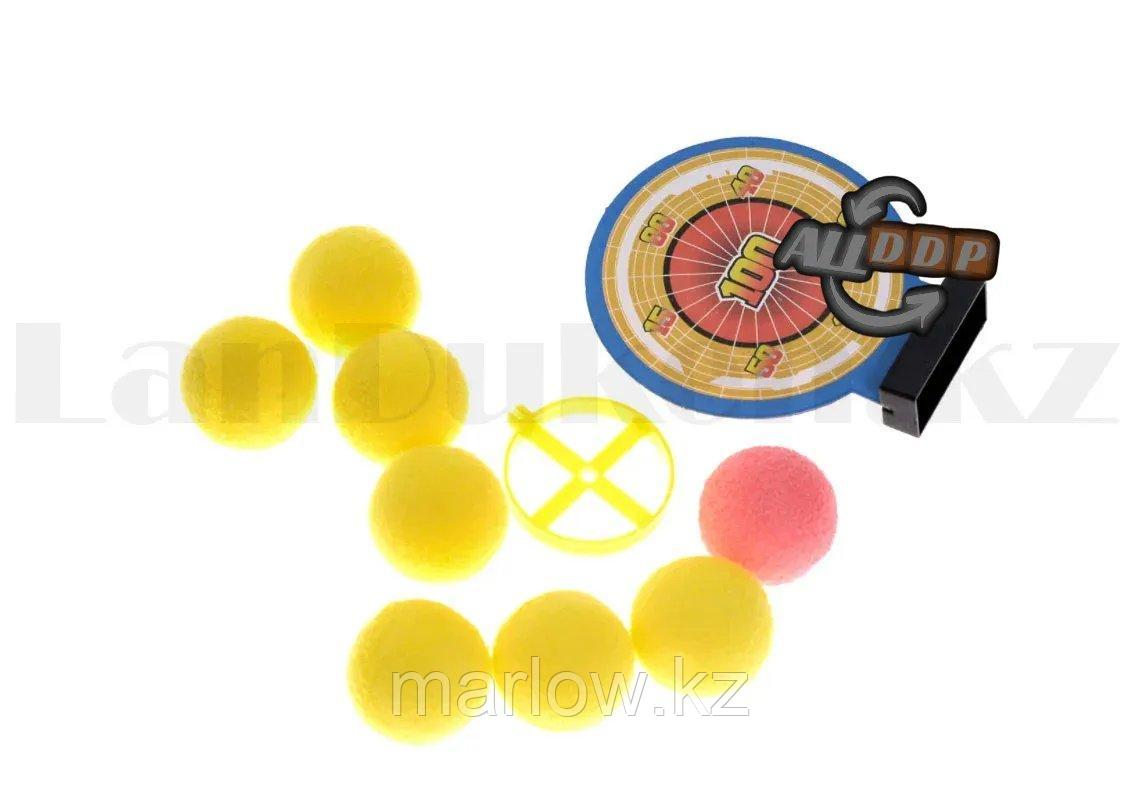 Игровой набор шаровая винтовка с прицепом и 8 шариков для метаний с мишенью Air Gunman2 Dong Xiang - фото 3 - id-p111453177