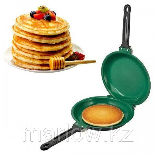 Сковородка двухсторонняя для блинов и омлетов PANCAKE MAKER - фото 1 - id-p111455173