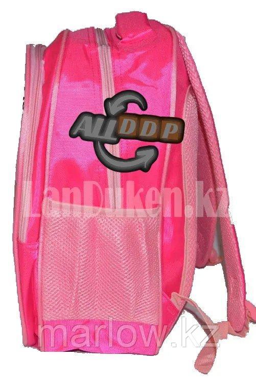 Рюкзак для начальных классов, для школьниц 3 в 1 с ортопедической спинкой, принт LOL 2 куклы (ярко-розовый) - фото 3 - id-p111454186