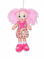 Мягкая игрушка Кукла Лиза в цветочек платье 20 см 1233-1-3 ТМ Коробейники