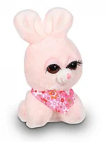 Мягкая игрушка Заяц Пуся розовый 12 см 1570-16-2 ТМ Коробейники
