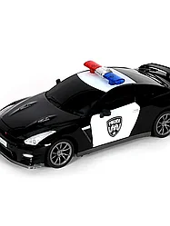 Машина р/у 1:20 Nissan GTR Полиция (с мигалками)
