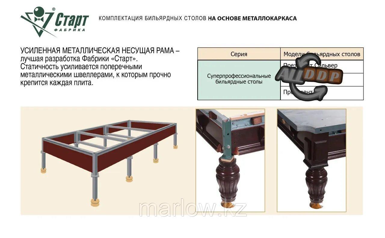 Бильярдный стол "Президент Сильвер" - фото 7 - id-p111452229